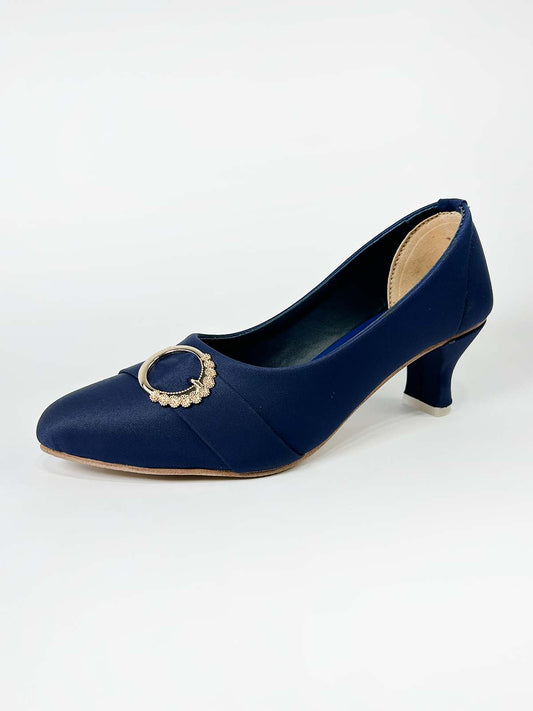 Blue Casual Sandal Heels For Women WP33