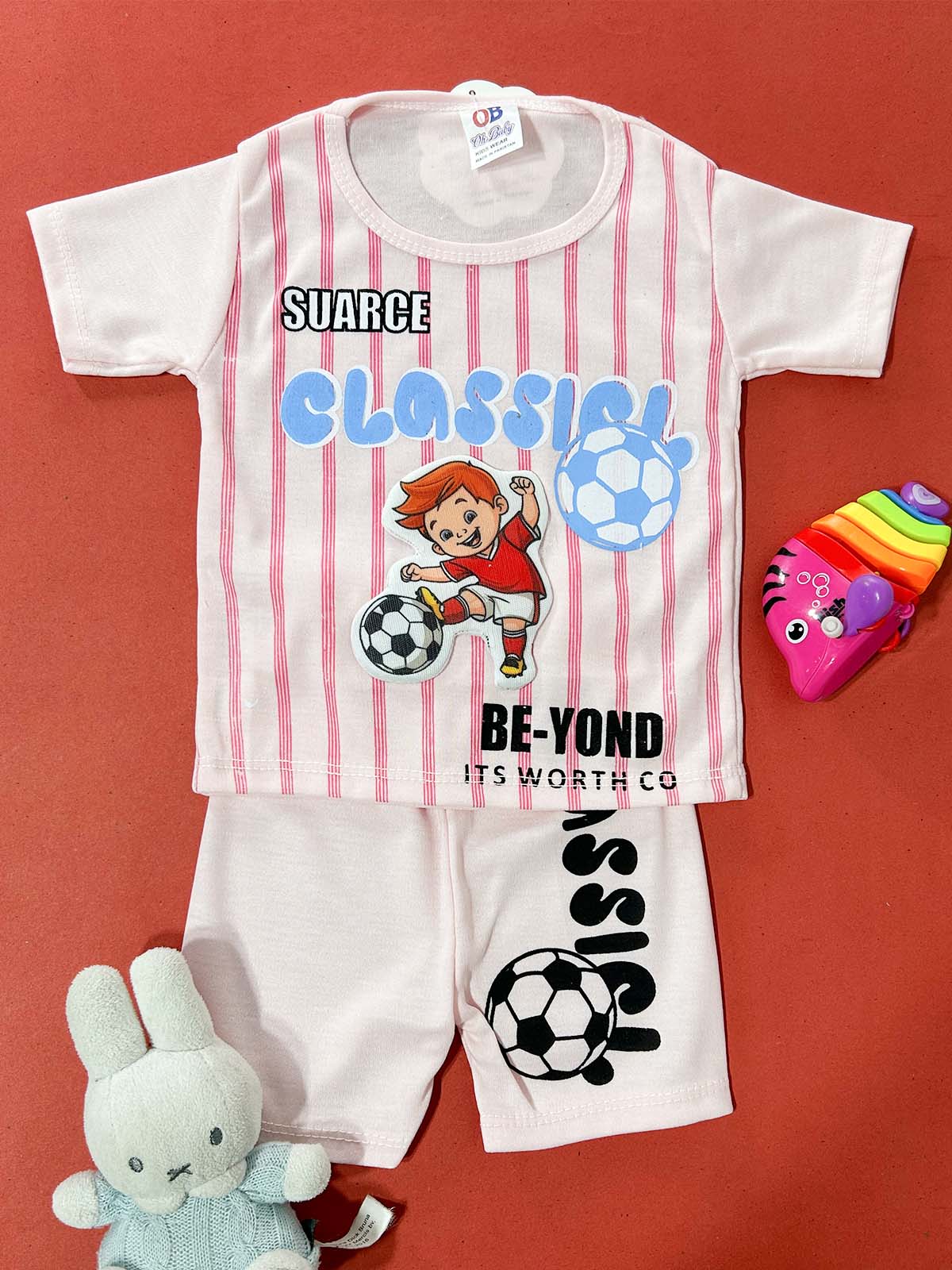 3Mth - 9Mth Pink Suit For Newborns HG NBS696