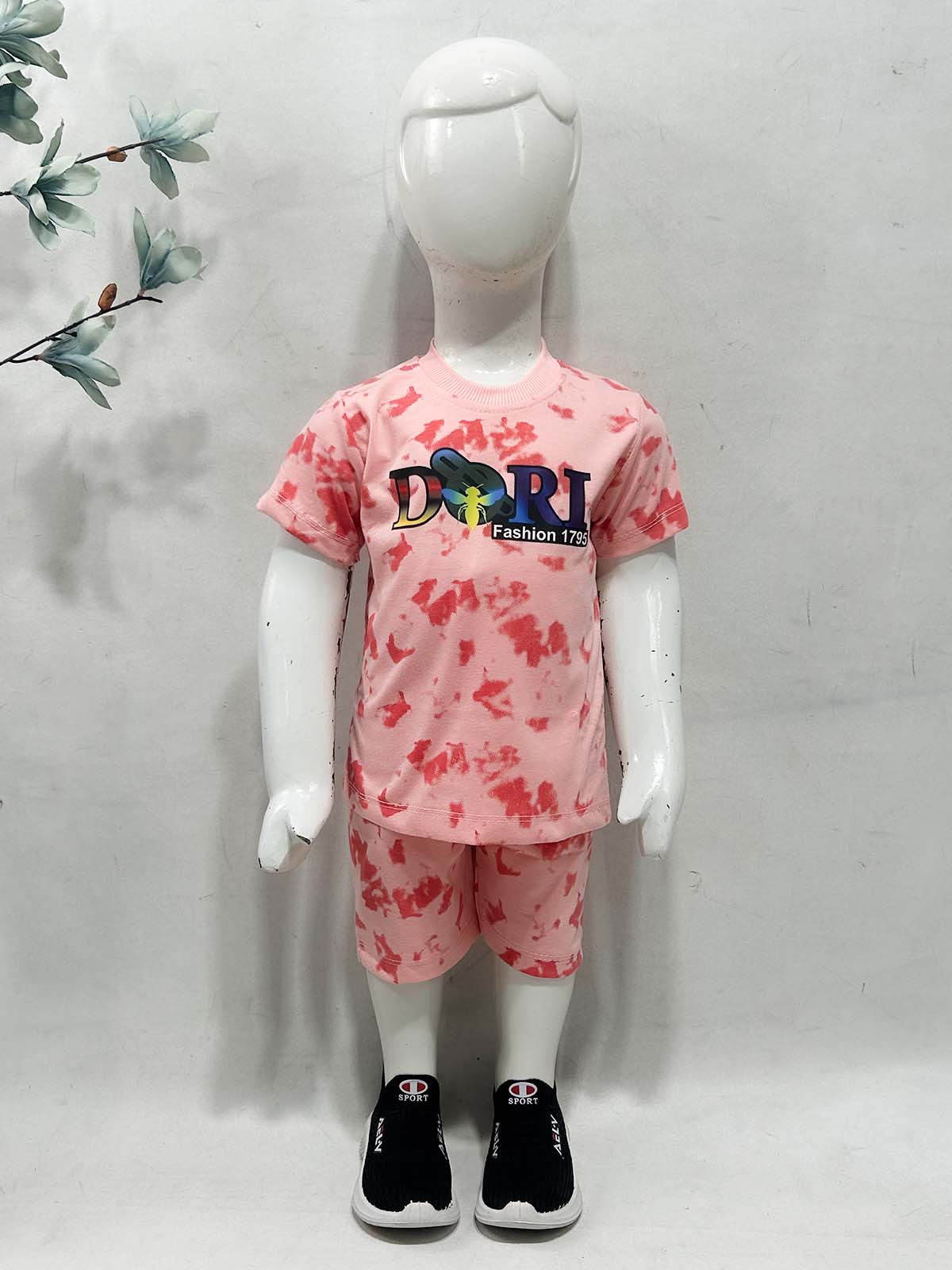 1Yr - 4Yrs Dori Pink Suit For Kids RZ BS720