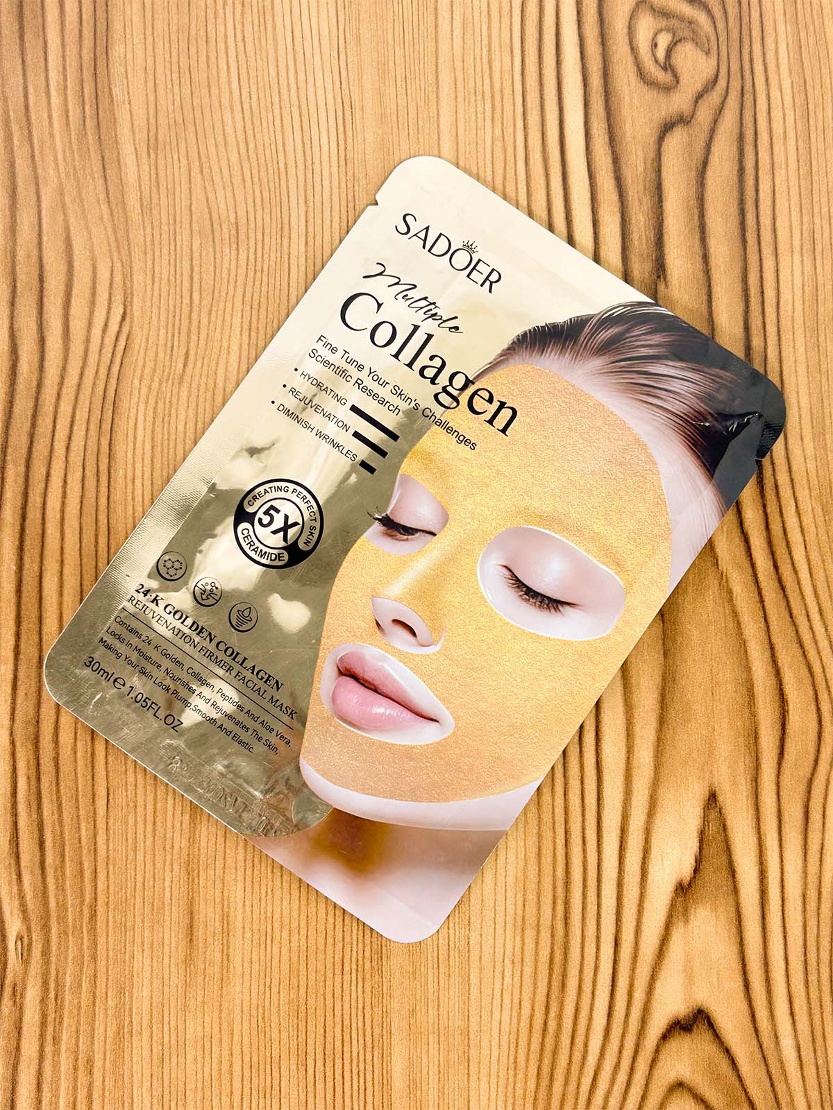 24k Golden Collangen Facial Mask C73