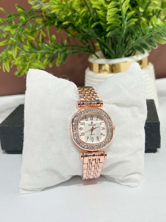 Bronze Stylish Wrist Watch for Women WW99