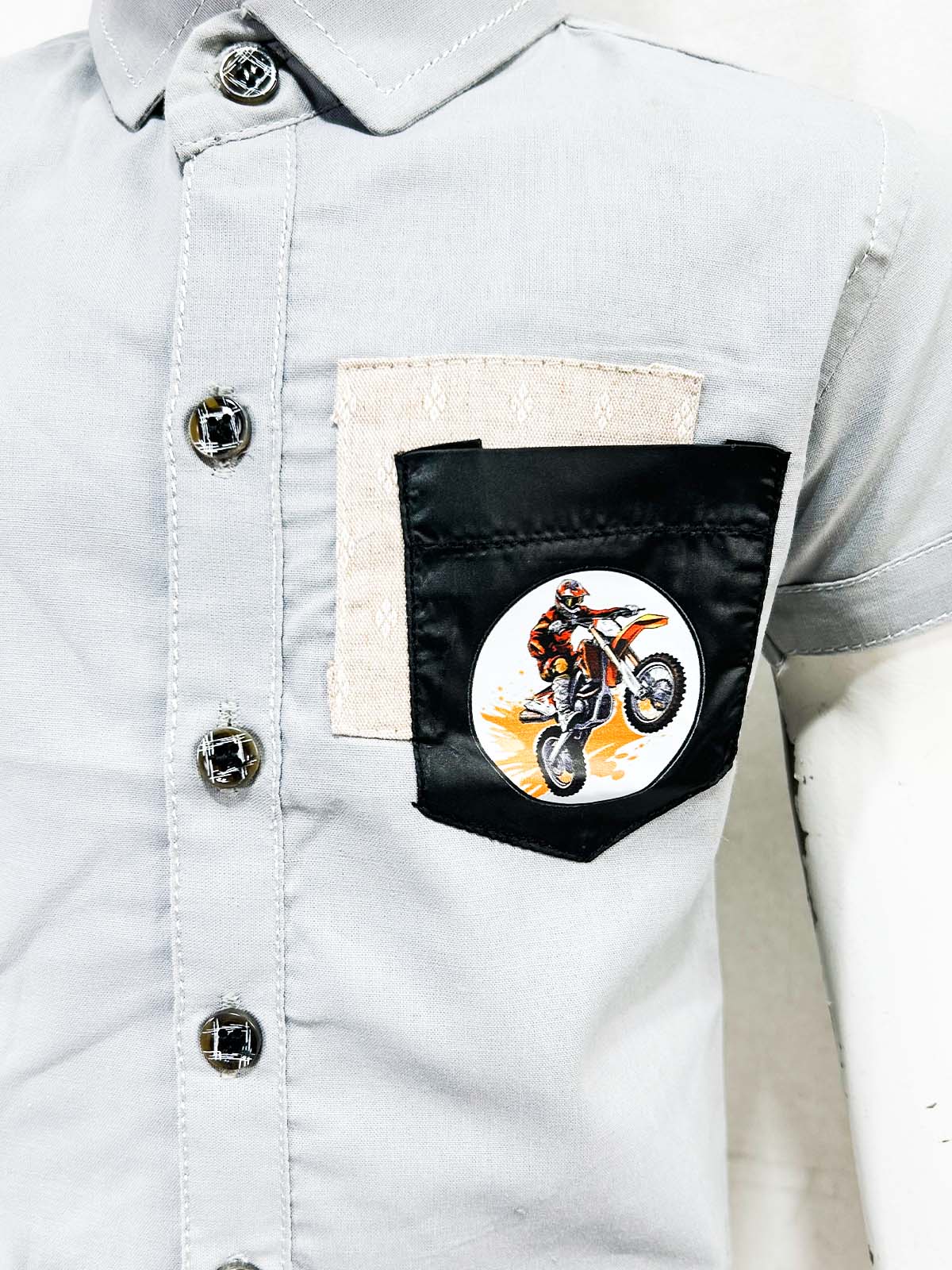 1Yr - 4Yrs Grey Suit For Kids ES BS701