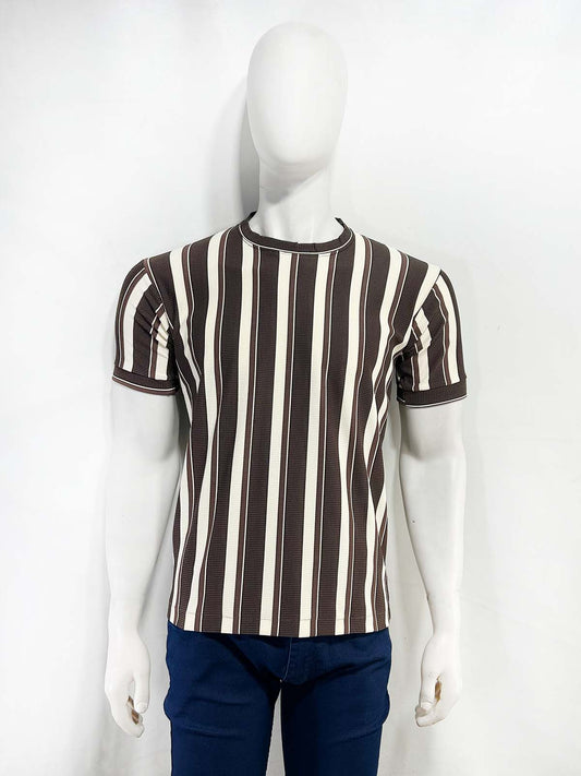 Brown Old Money T-Shirt For Men MTS471