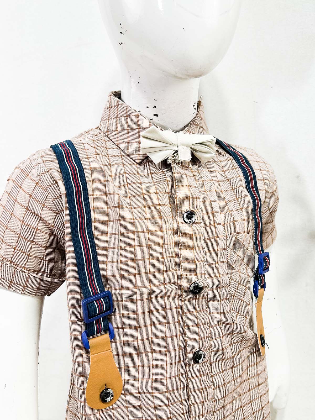 1Yr - 4Yrs Brown Suit For Kids ES BS702