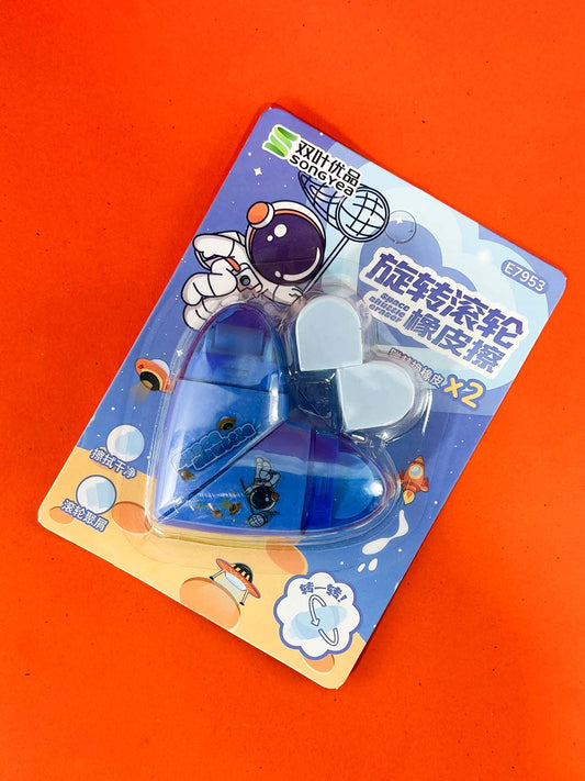 Space Twisting Heart Eraser PB227