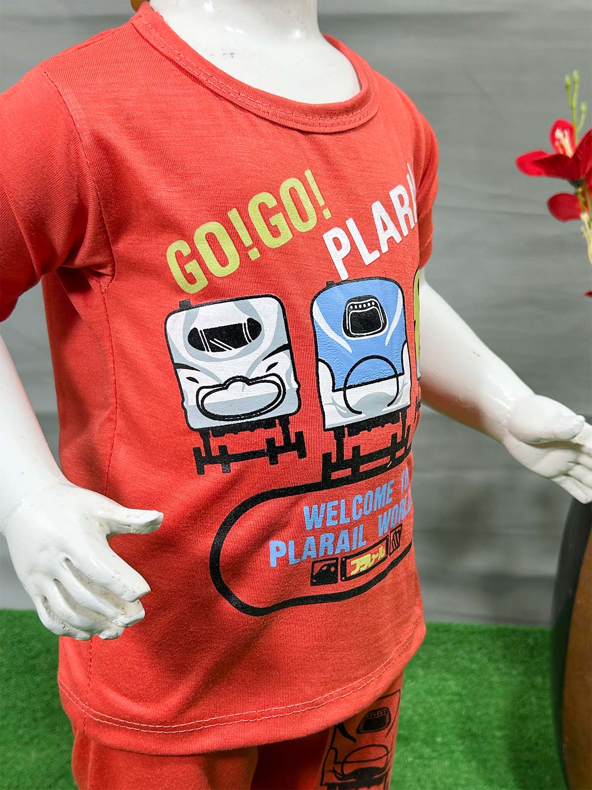 1Yr - 4Yrs Go Red Suit For Kids RG BS591