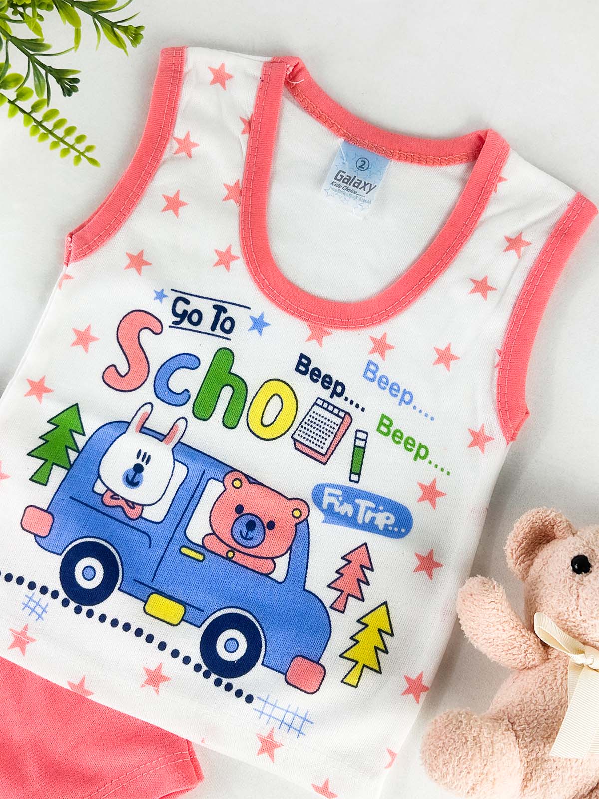 3Mth - 9Mth Pink Baba Suit For Newborn HG NBS760
