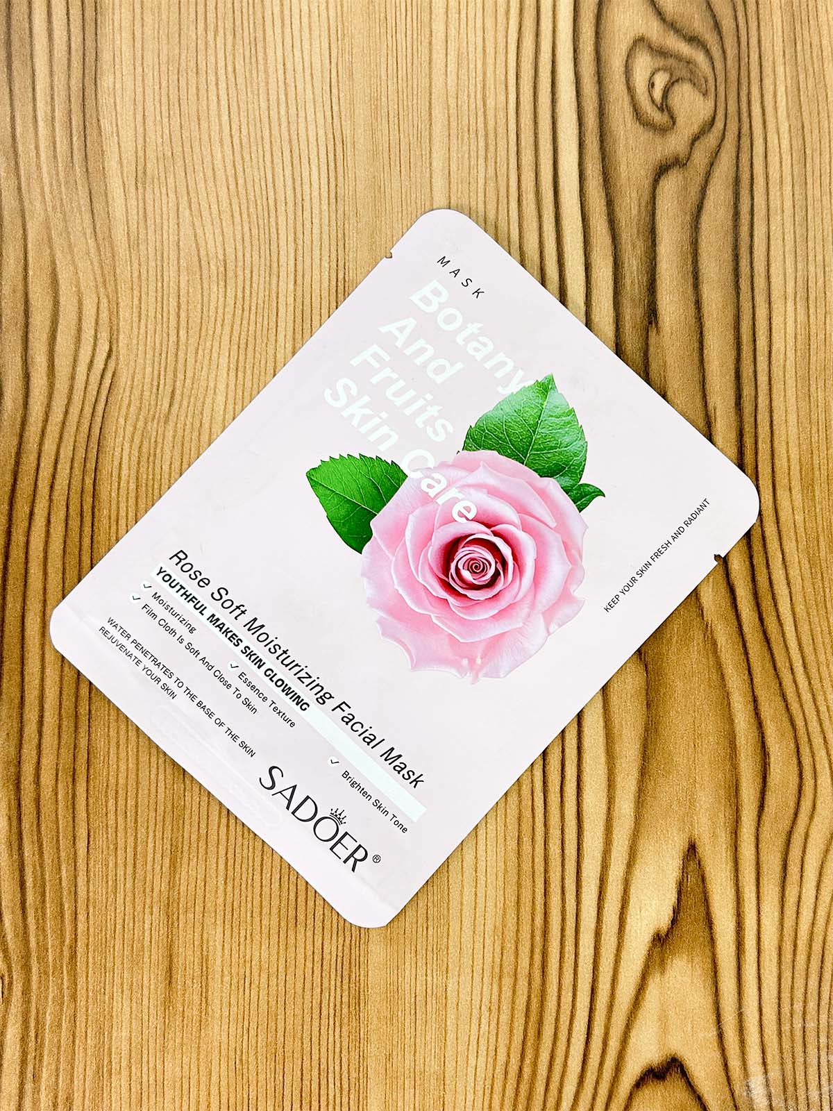 Pack of 2 Rose & Sakura Facial Sheet Mask C68