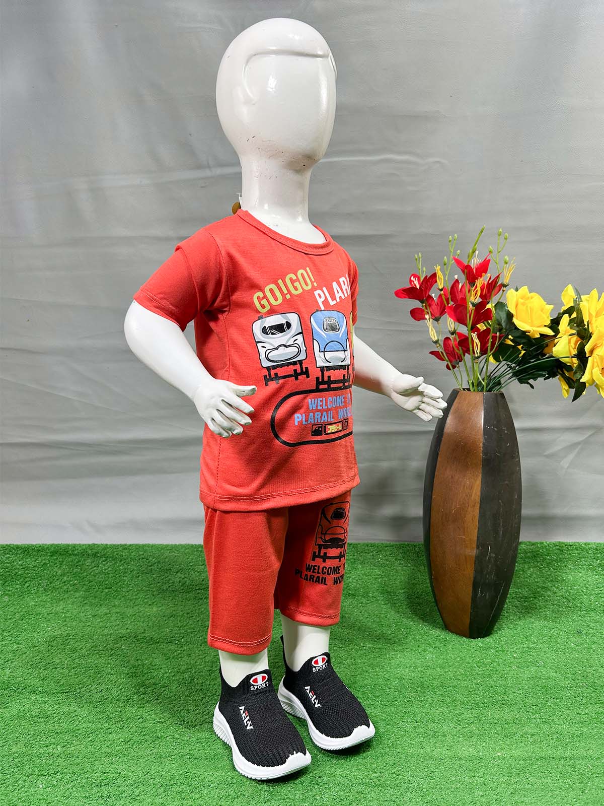 1Yr - 4Yrs Go Red Suit For Kids RG BS591