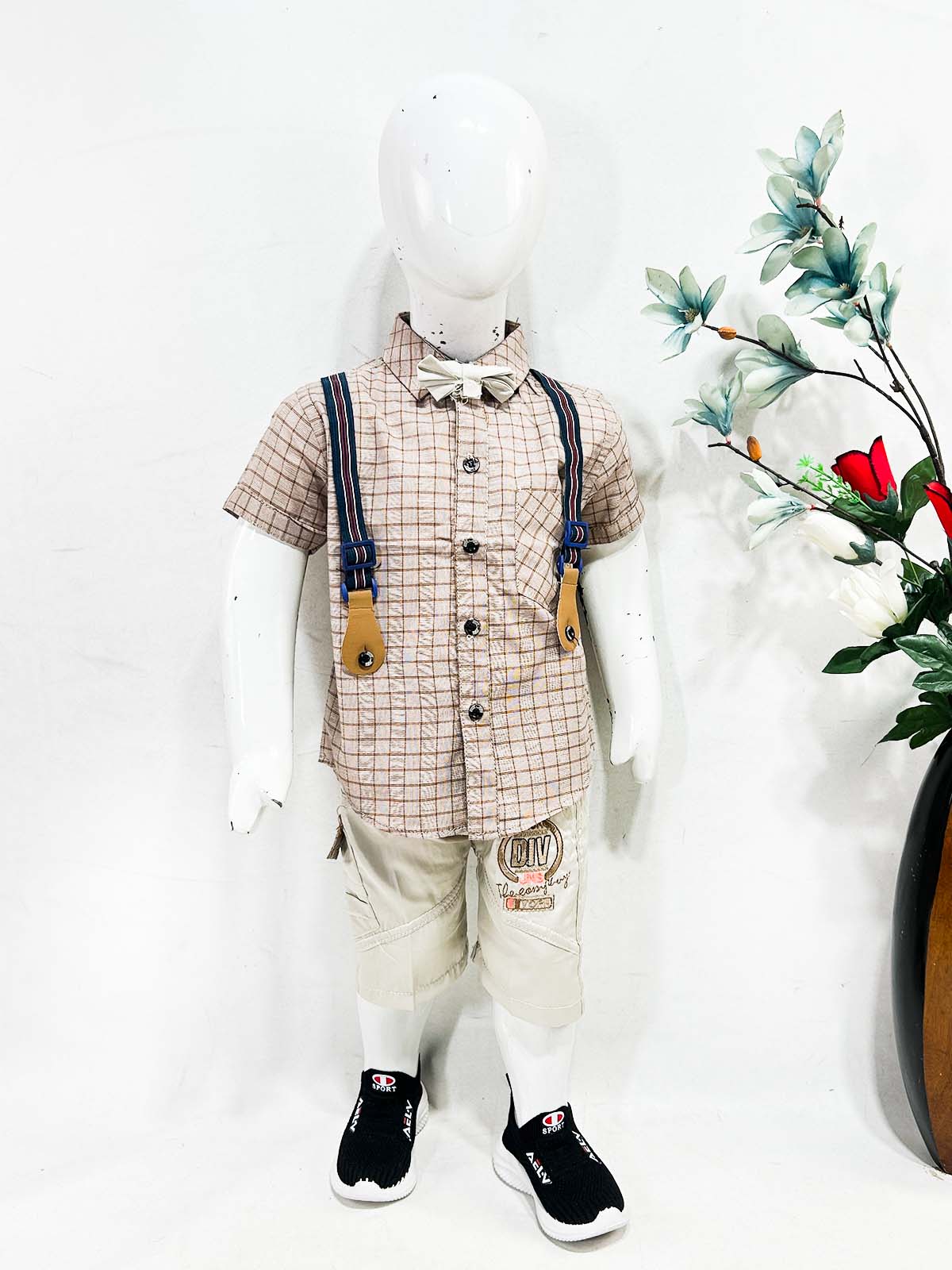 1Yr - 4Yrs Brown Suit For Kids ES BS702