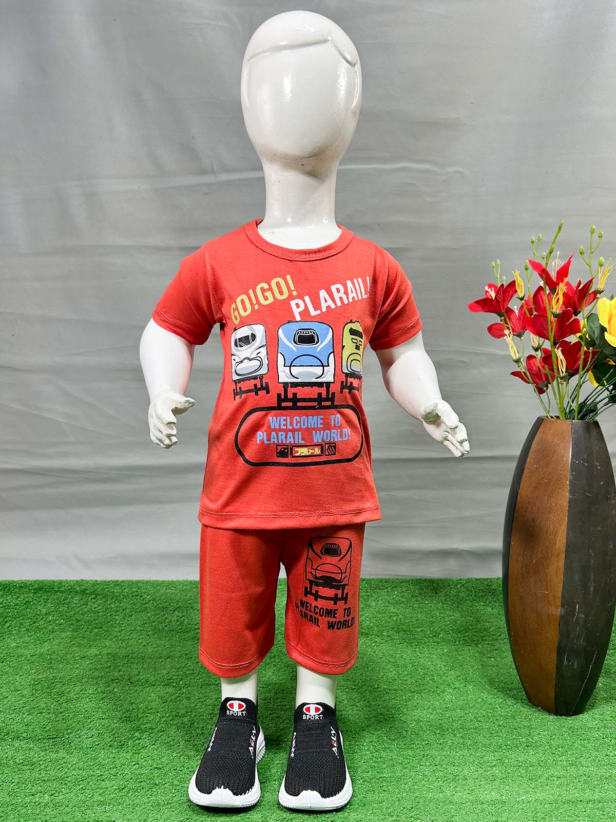 1Yr - 4Yrs Go Red Suit For Kids RG BS591
