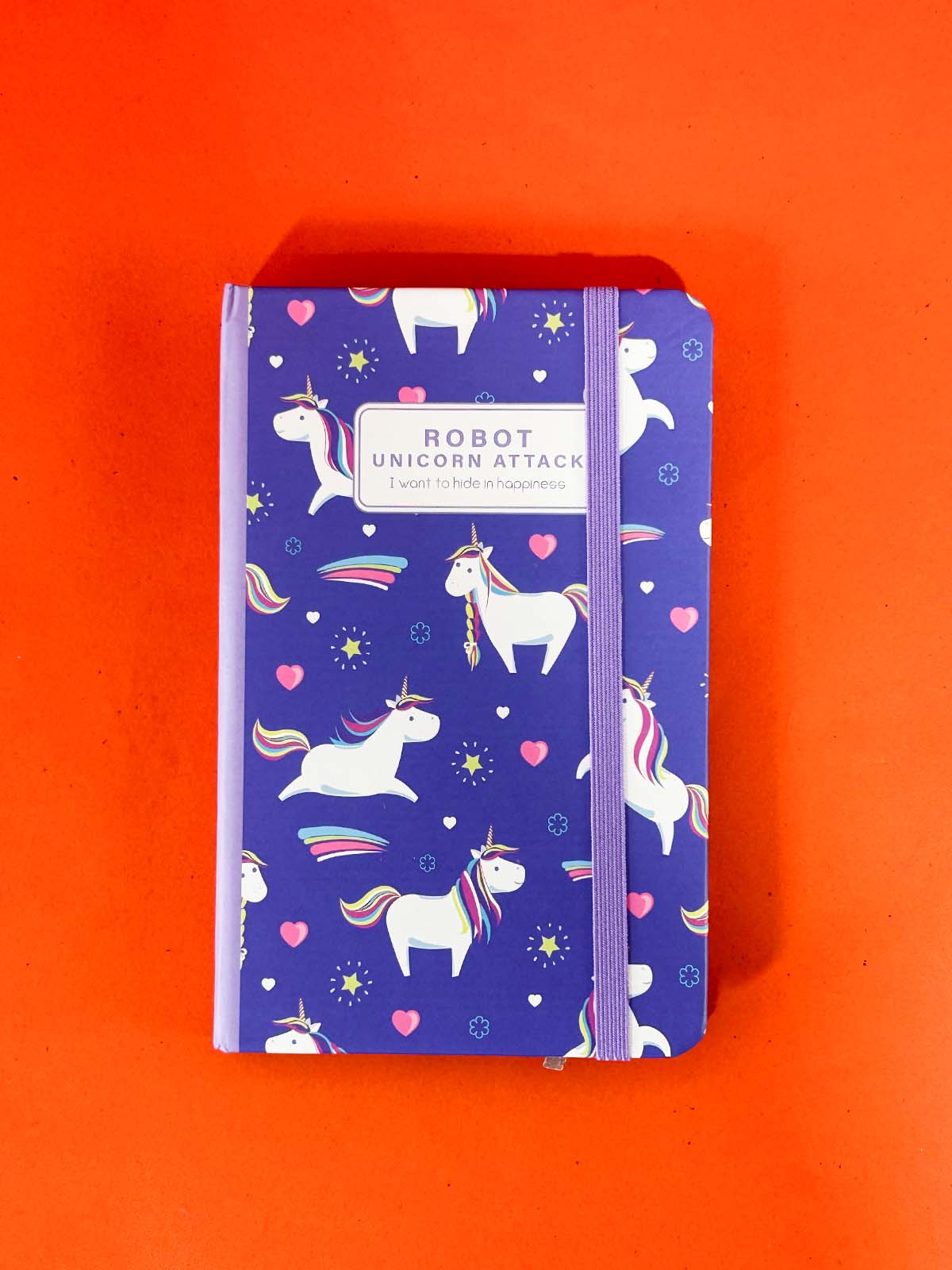 Purple Lightweight Mini Pocket Notebooks / Portable Pocket Notepad PB183