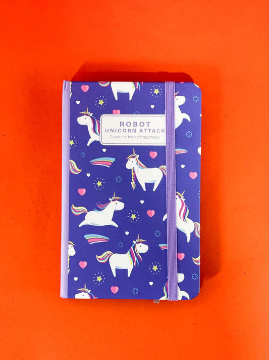 Purple Lightweight Mini Pocket Notebooks / Portable Pocket Notepad PB183