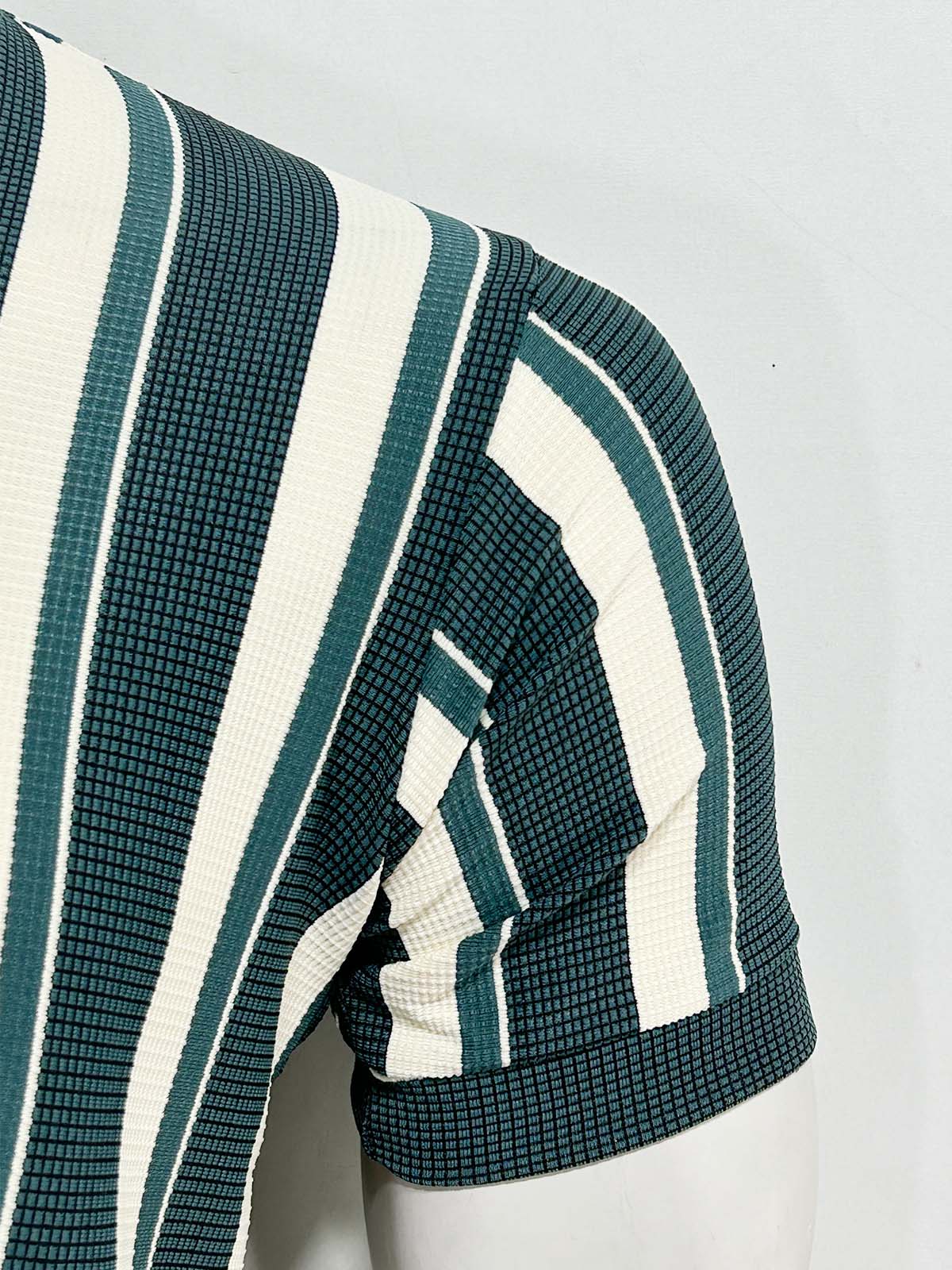 Teal Old Money T-Shirt For Men MTS473