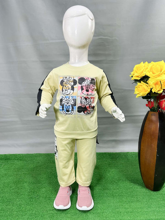 0Mth - 4Yrs Yellow Suit For Girls WG GS387
