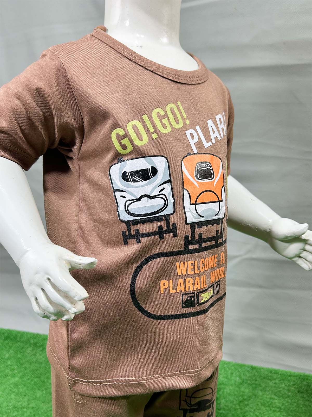 1Yr - 4Yrs Go Brown Suit For Kids RG BS593