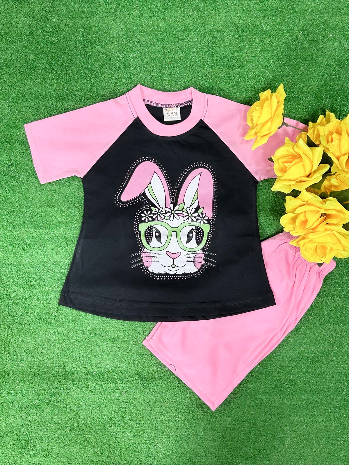 0Mth - 4Yrs Pink Suit For Girls WG GS388