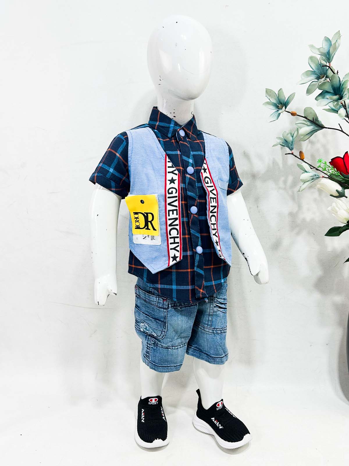 1Yr - 4Yrs Blue Suit For Kids ES BS704