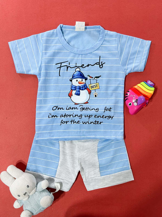 3Mth - 9Mth Blue Suit For Newborns HG NBS702