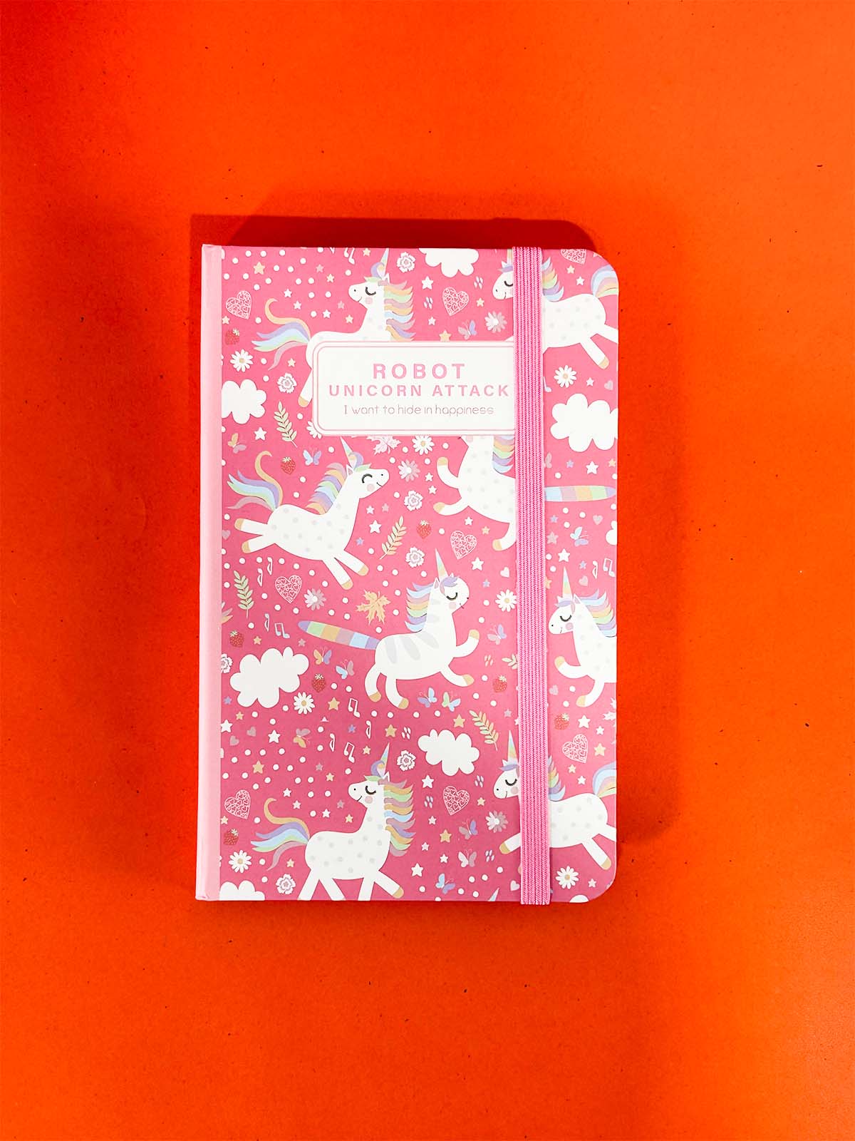 Pink Lightweight Mini Pocket Notebooks / Portable Pocket Notepad PB185
