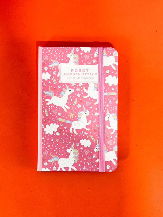 Pink Lightweight Mini Pocket Notebooks / Portable Pocket Notepad PB185