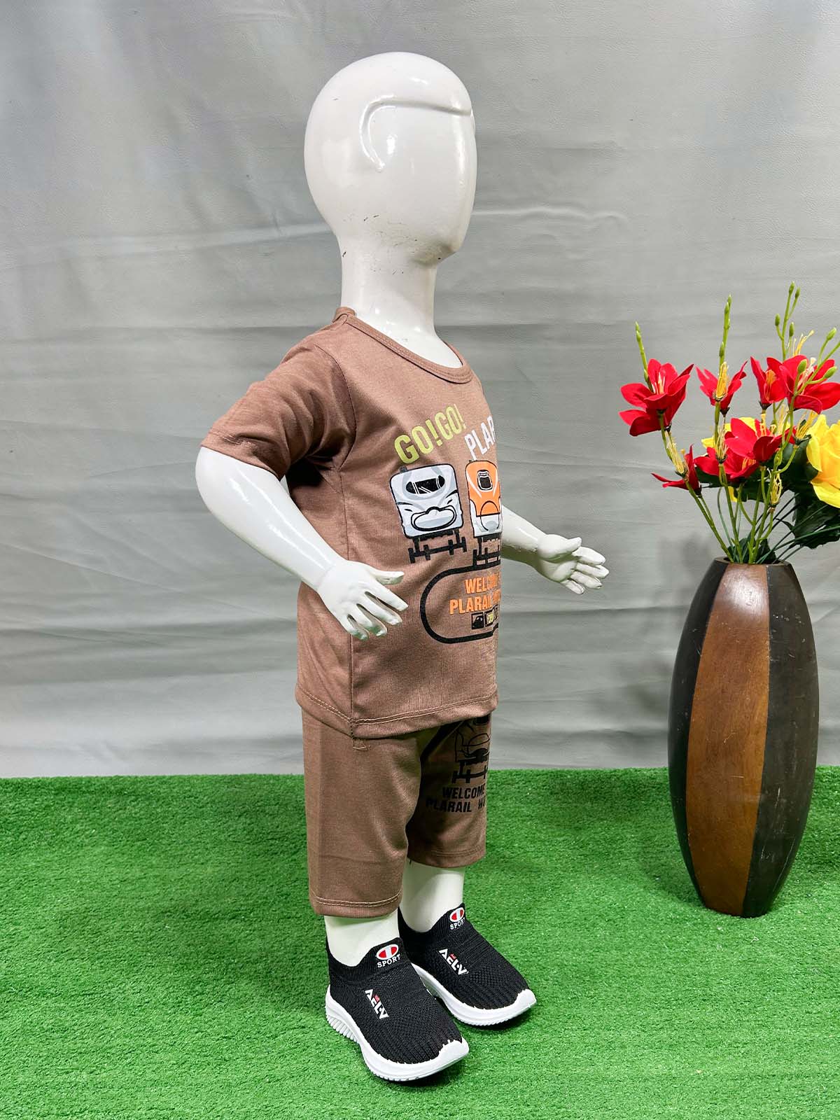 1Yr - 4Yrs Go Brown Suit For Kids RG BS593