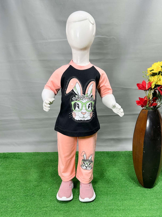0Mth - 4Yrs Peach Suit For Girls WG GS389