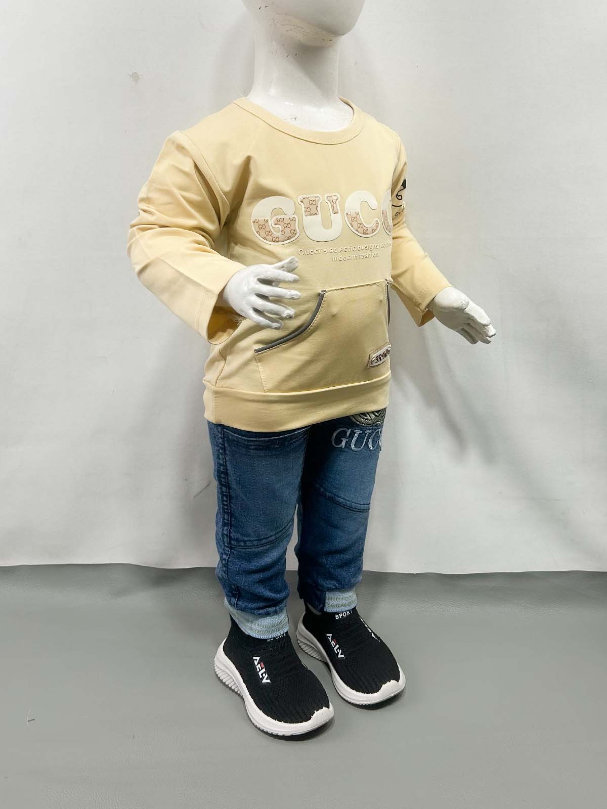 1Yr - 4Yrs GUC Yellow Suit For Kids RZ BS760
