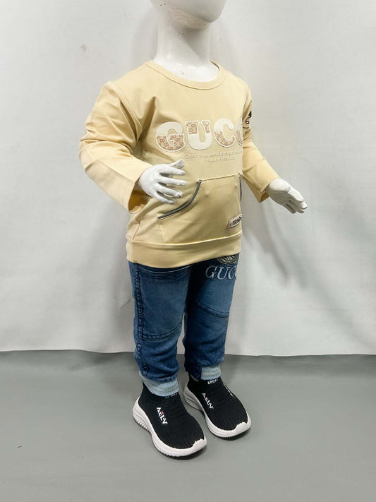 1Yr - 4Yrs GUC Yellow Suit For Kids RZ BS760