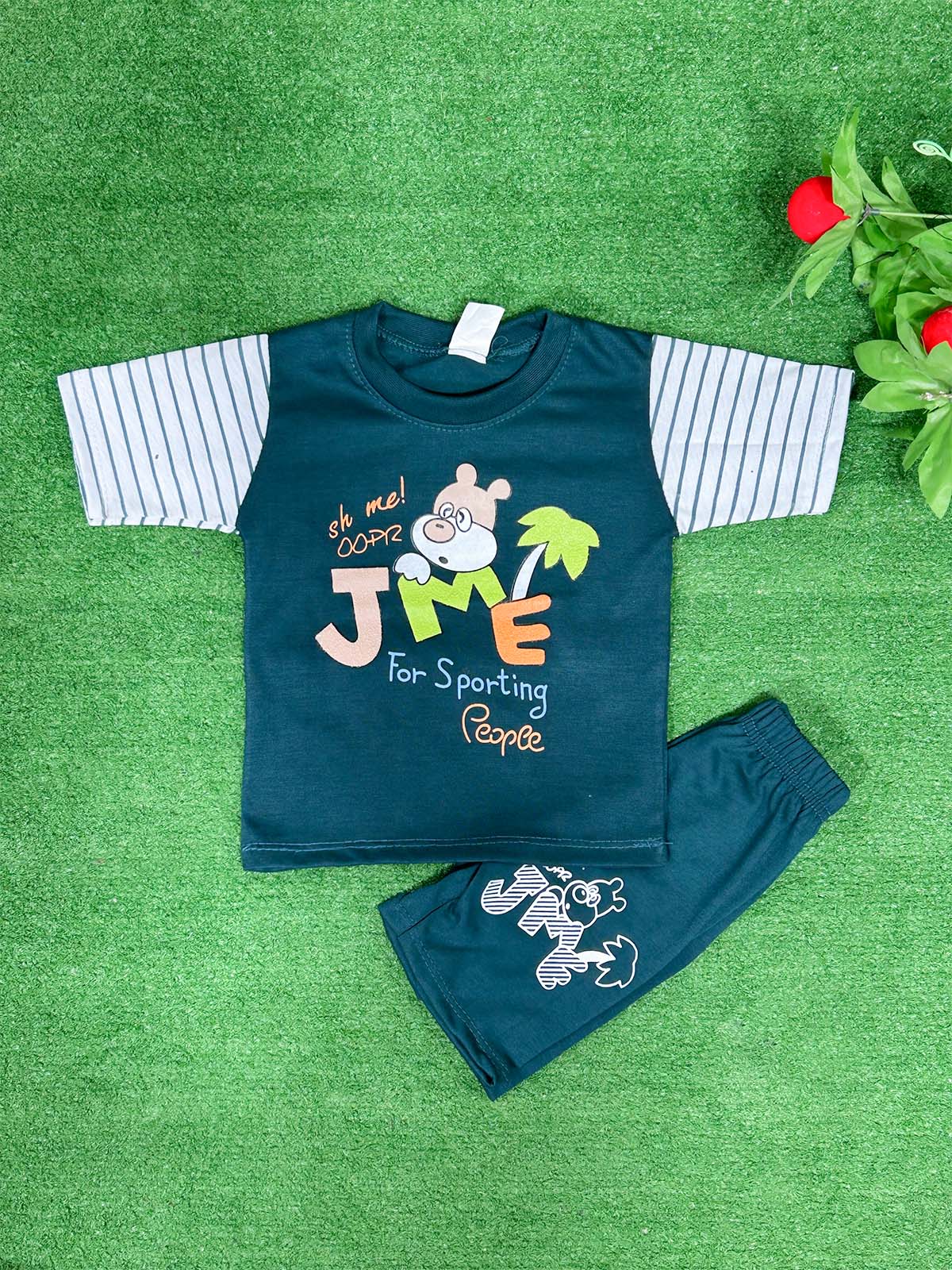 1Yr - 4Yrs JME Teal Suit For Kids RG BS595