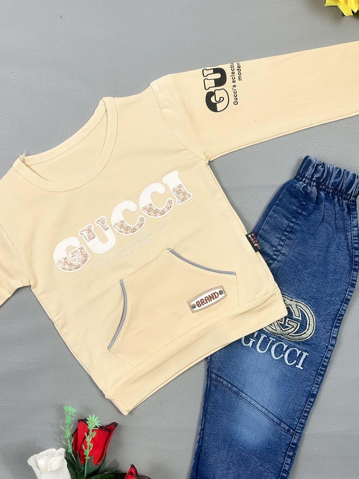 1Yr - 4Yrs GUC Yellow Suit For Kids RZ BS760