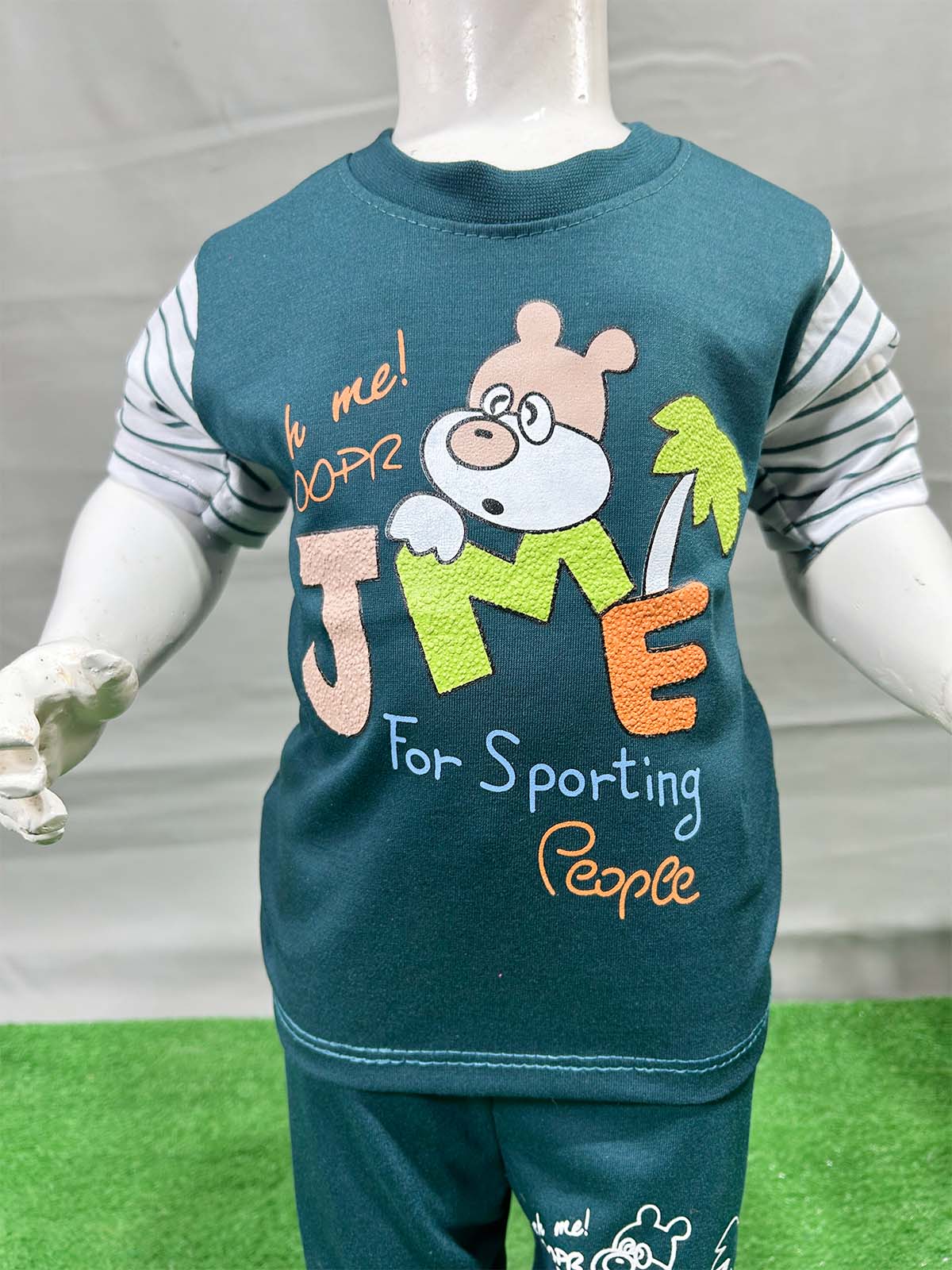 1Yr - 4Yrs JME Teal Suit For Kids RG BS595