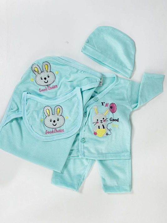 0Mth - 3Mth Ferozi 5Pcs Gift Set For Newborn HG NBGS306