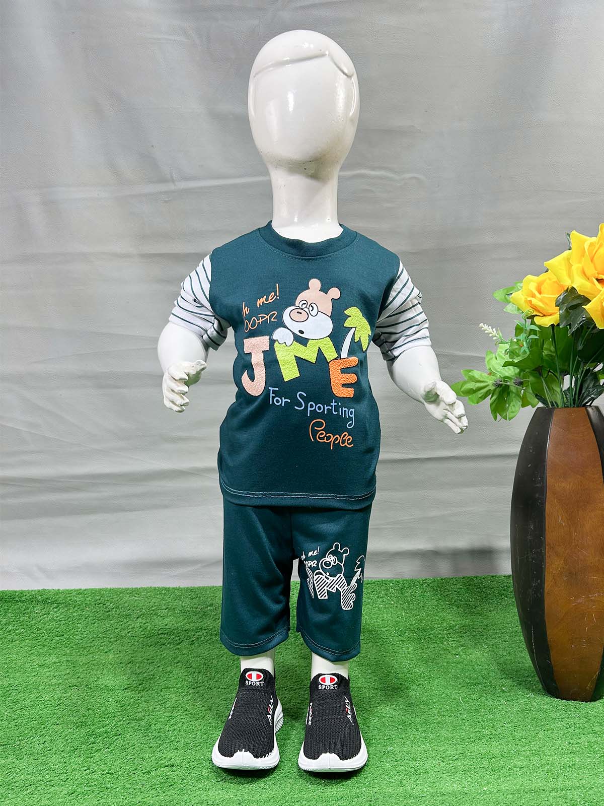 1Yr - 4Yrs JME Teal Suit For Kids RG BS595