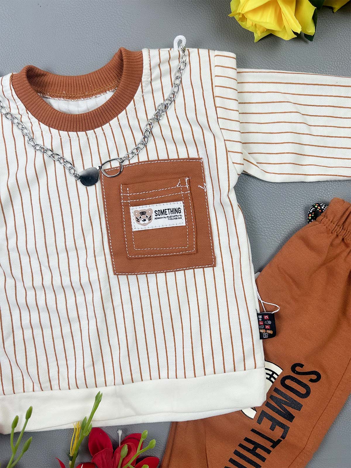 1Yr - 4Yrs Some Brown Suit For Kids RZ BS761