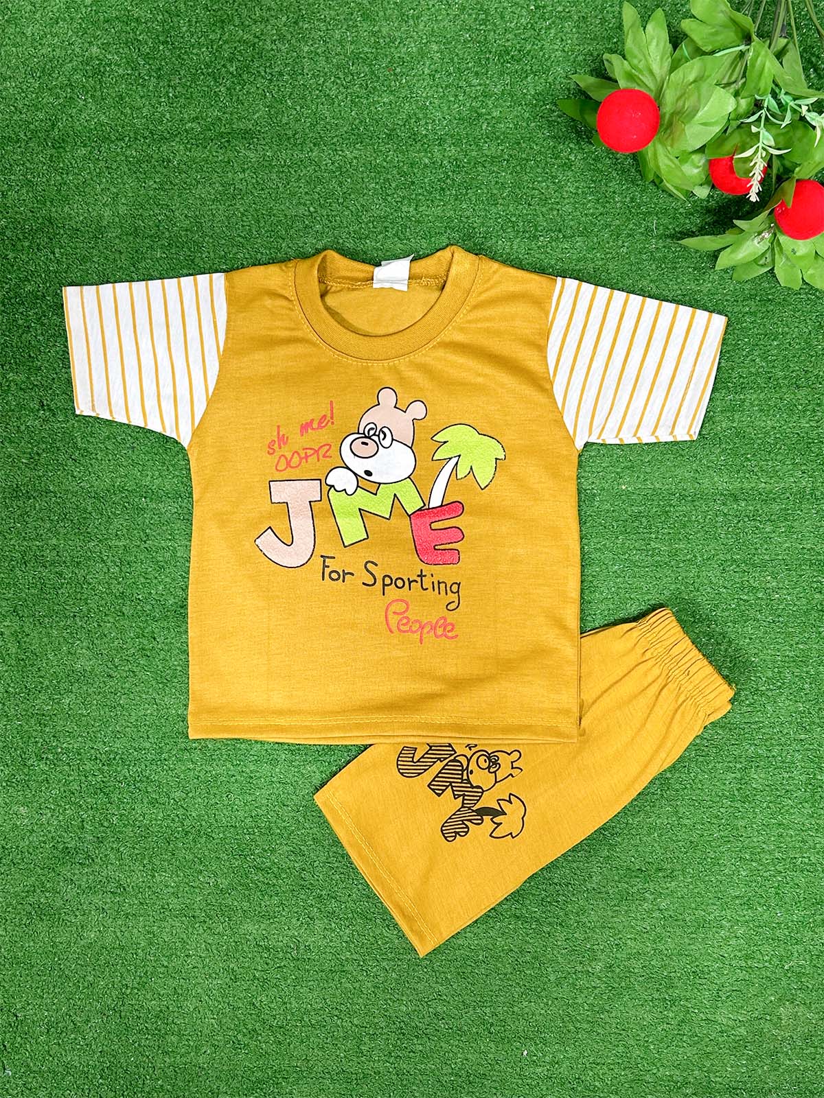 1Yr - 4Yrs JME Yellow Suit For Kids RG BS596