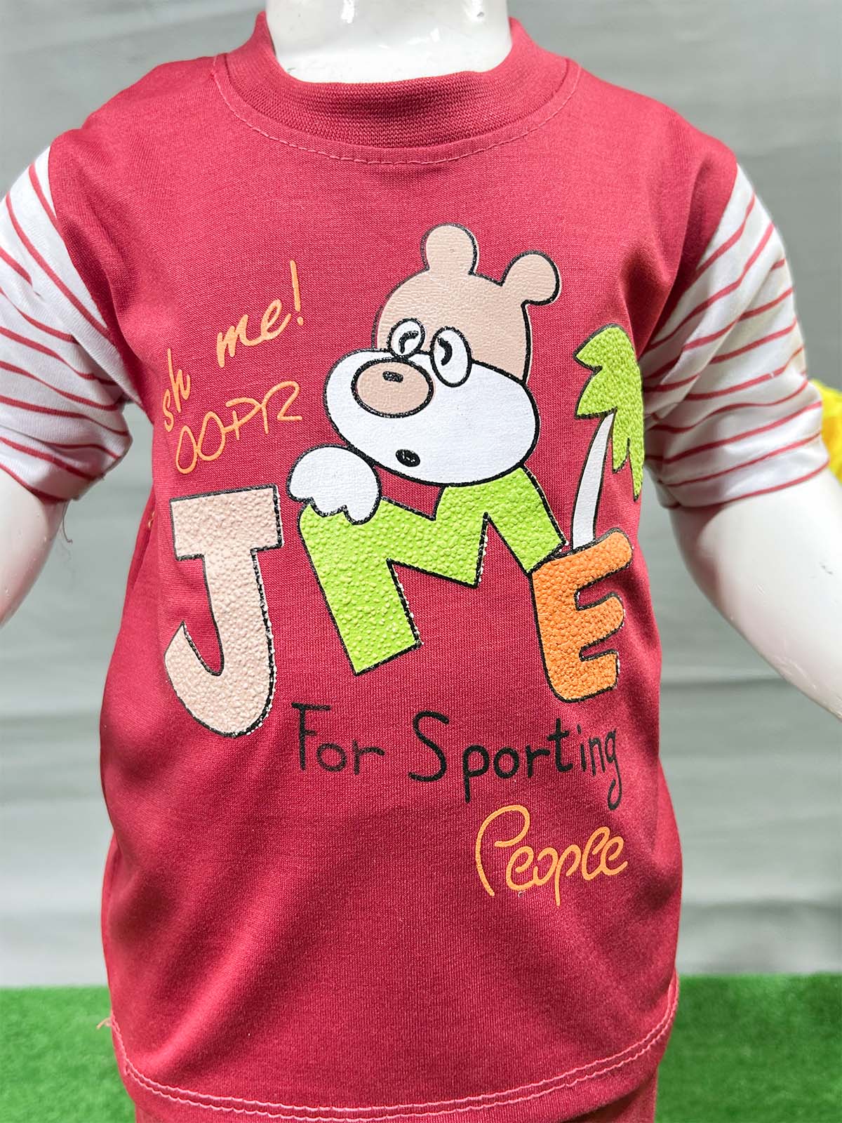 1Yr - 4Yrs JME Maroon Suit For Kids RG BS597
