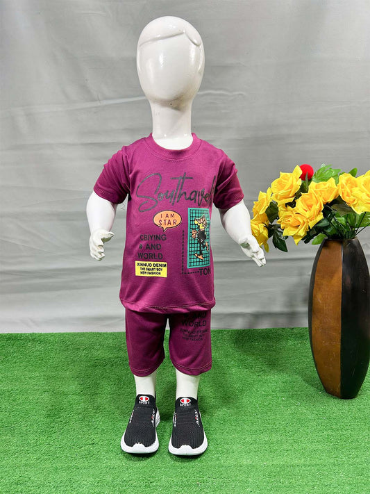 1Yr - 4Yrs TON Purple Suit For Kids RG BS598