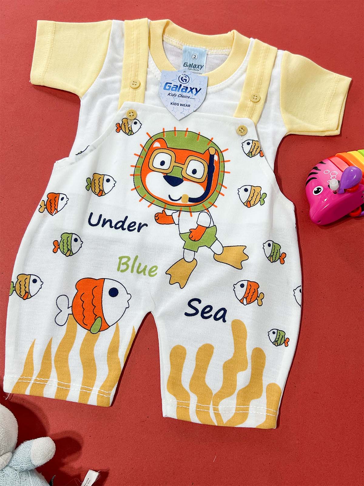 3Mth - 9Mth Yellow Romper For Newborn HG NBR103