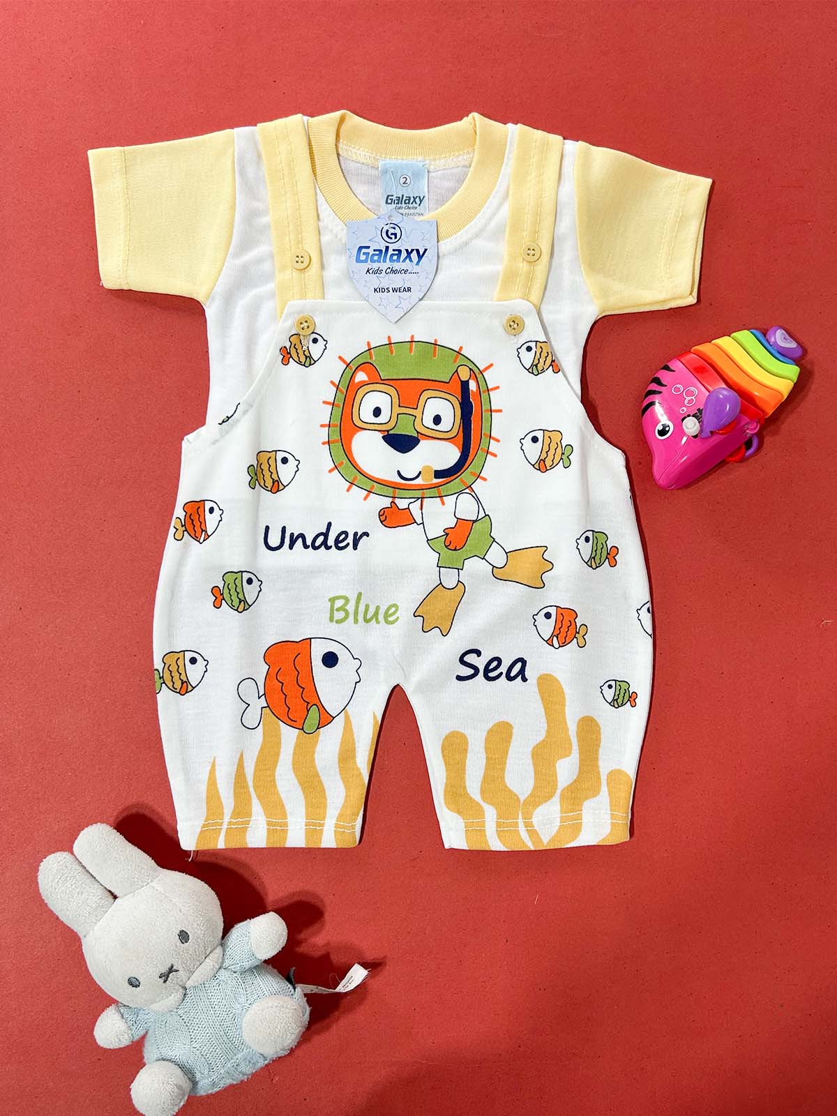 3Mth - 9Mth Yellow Romper For Newborn HG NBR103
