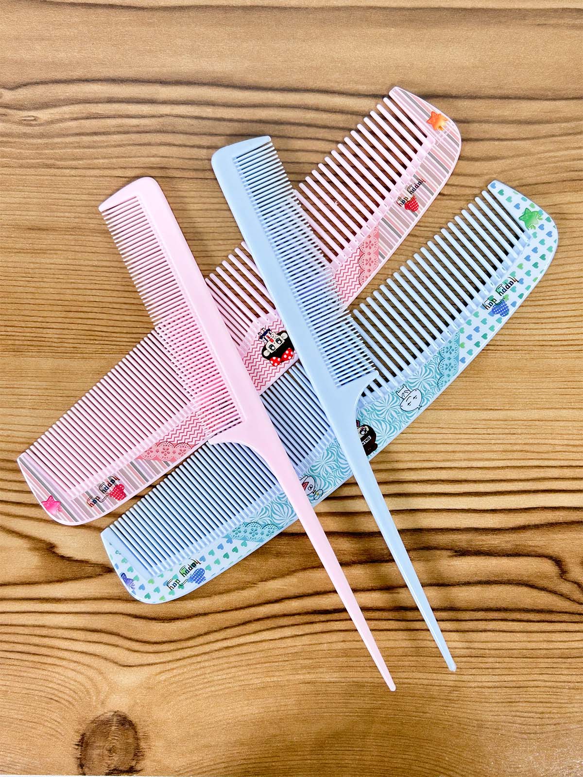 Pack of 4 Hair Comb Set