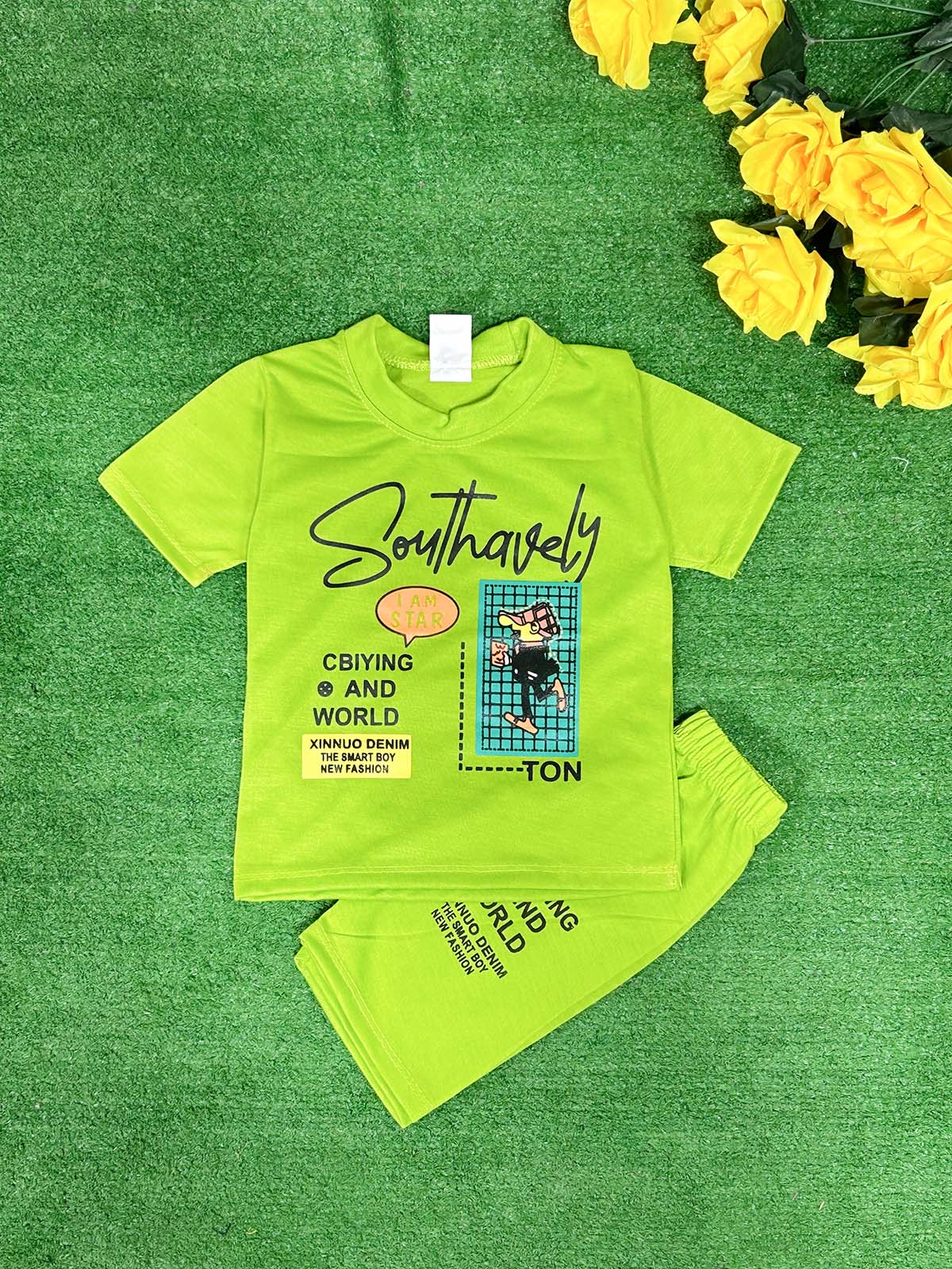 1Yr - 4Yrs TON Green Suit For Kids RG BS600