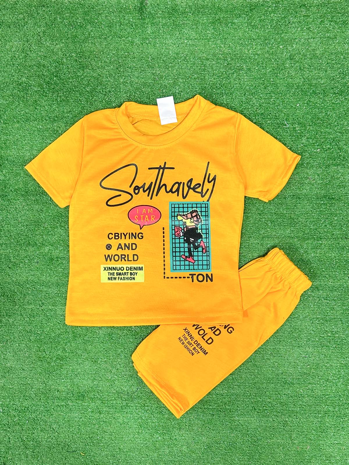 1Yr - 4Yrs TON Yellow Suit For Kids RG BS601