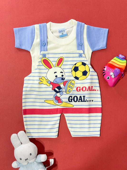 0Mth - 3Mth Blue Romper For Newborn HG NBR107