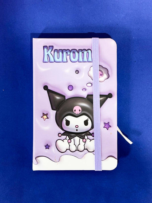 Purple Lightweight Mini Pocket Notebooks / Portable Pocket Notepad PB197