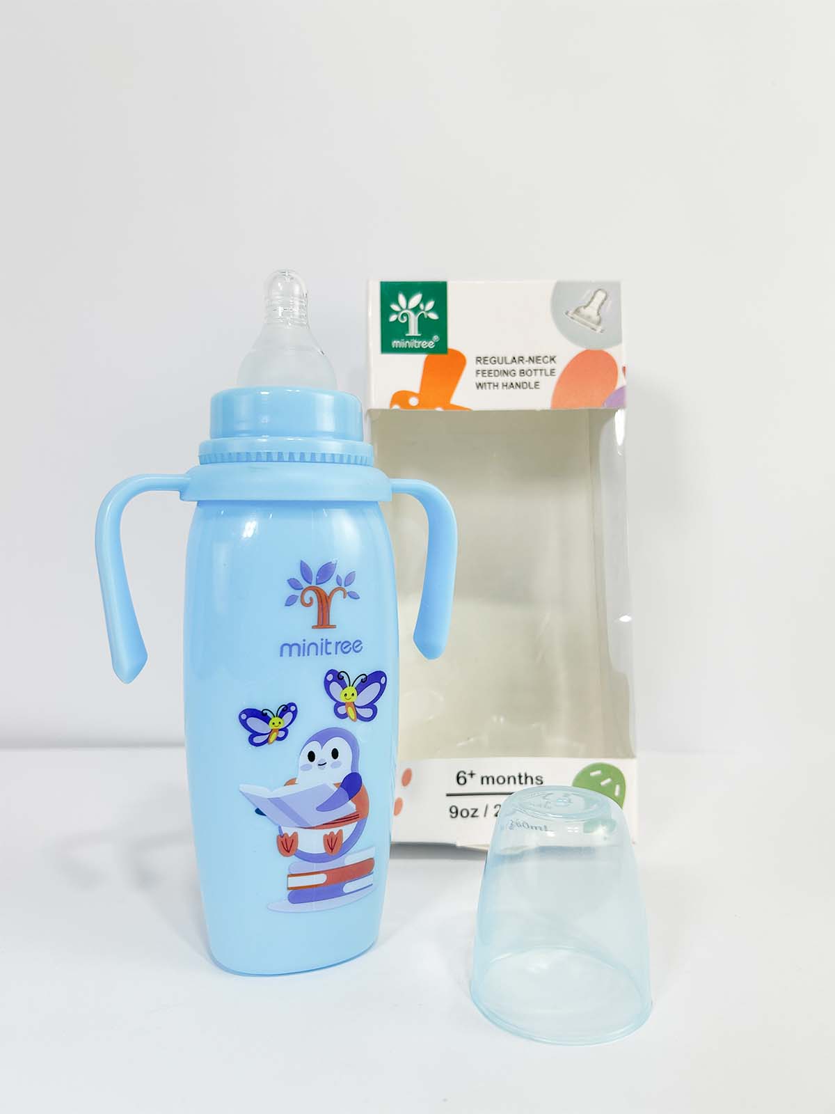 Mini Tree Baby Feeder Blue - 260ML