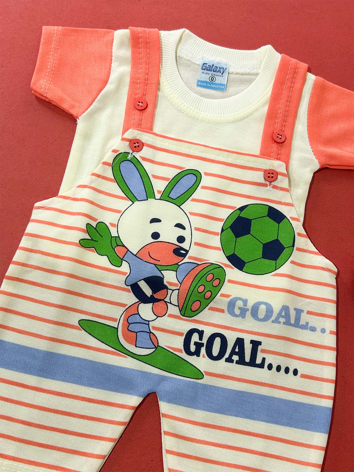 0Mth - 3Mth Orange Romper For Newborn HG NBR109