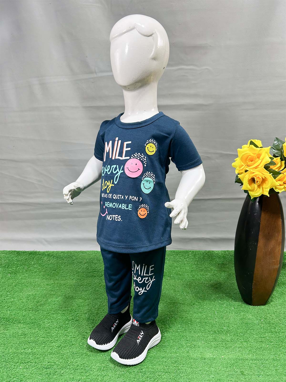 1Yr - 4Yrs Smile Blue Suit For Girls RG GS335