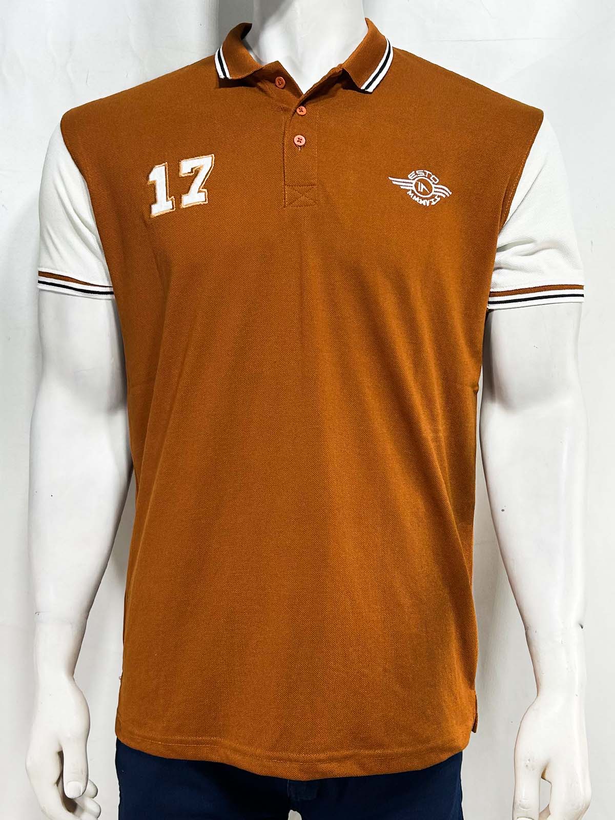 Bronze 17 Polo T-Shirt For Men MTS412