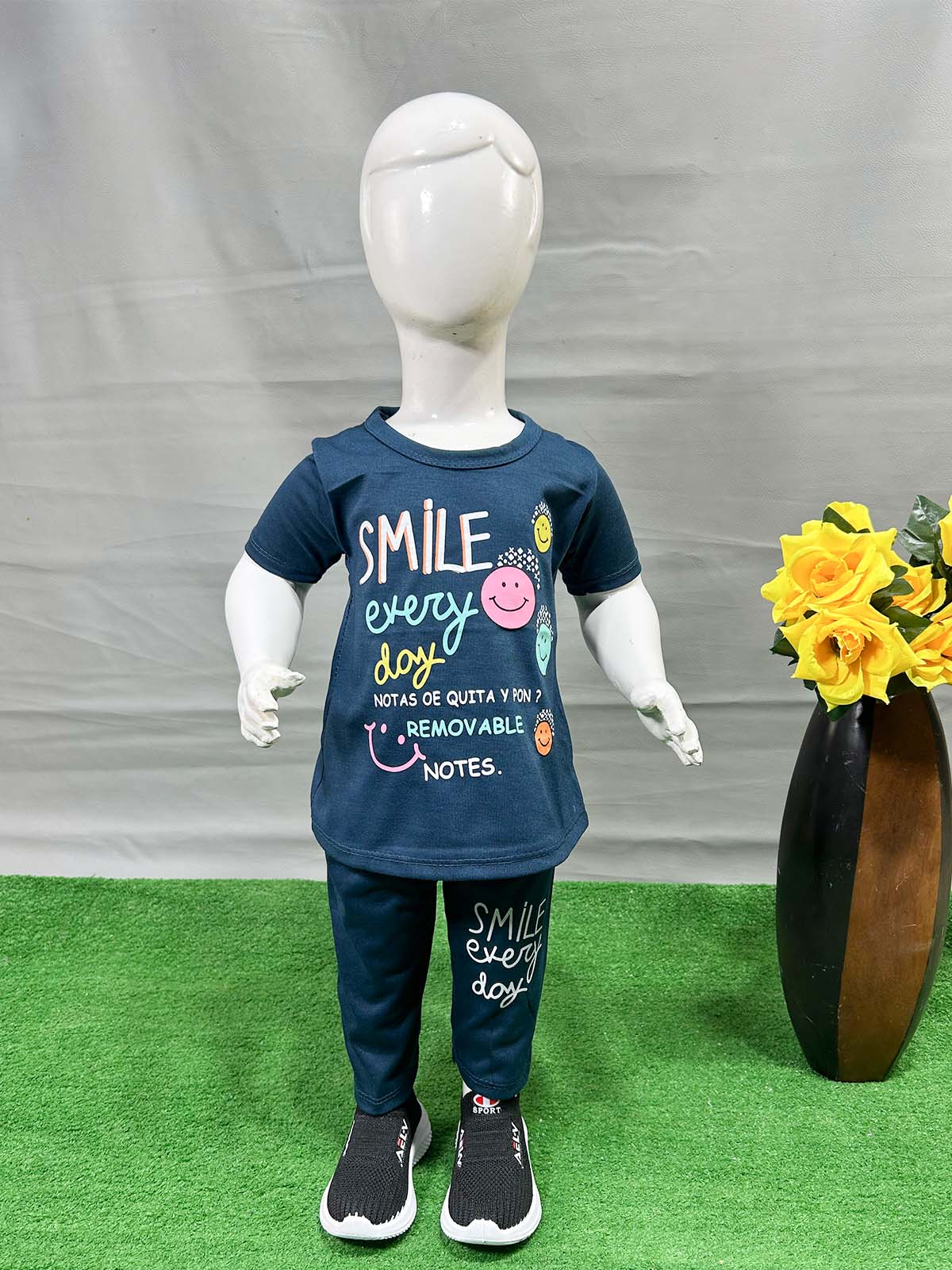1Yr - 4Yrs Smile Blue Suit For Girls RG GS335